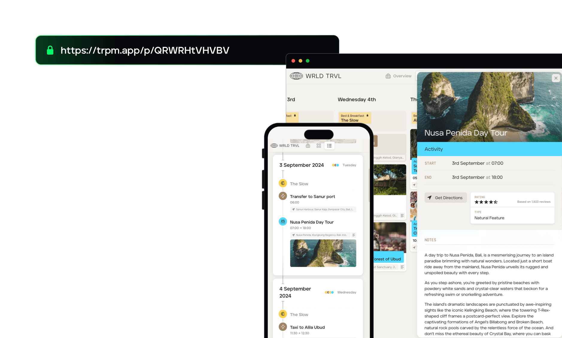 Sare with one link example proposal