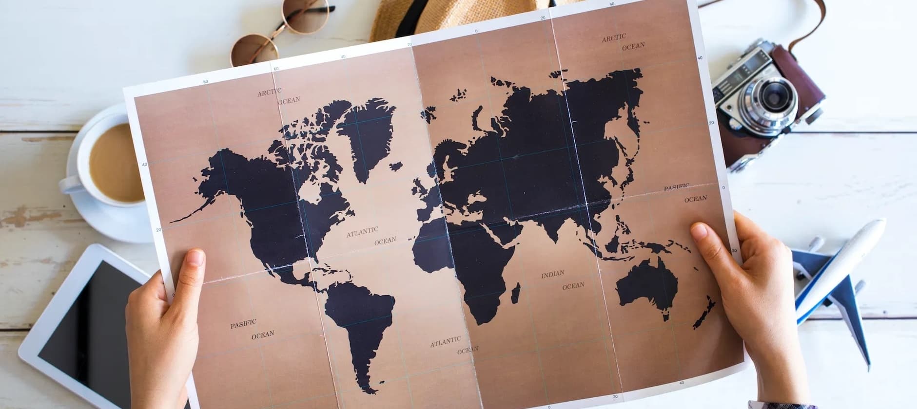 Travel map