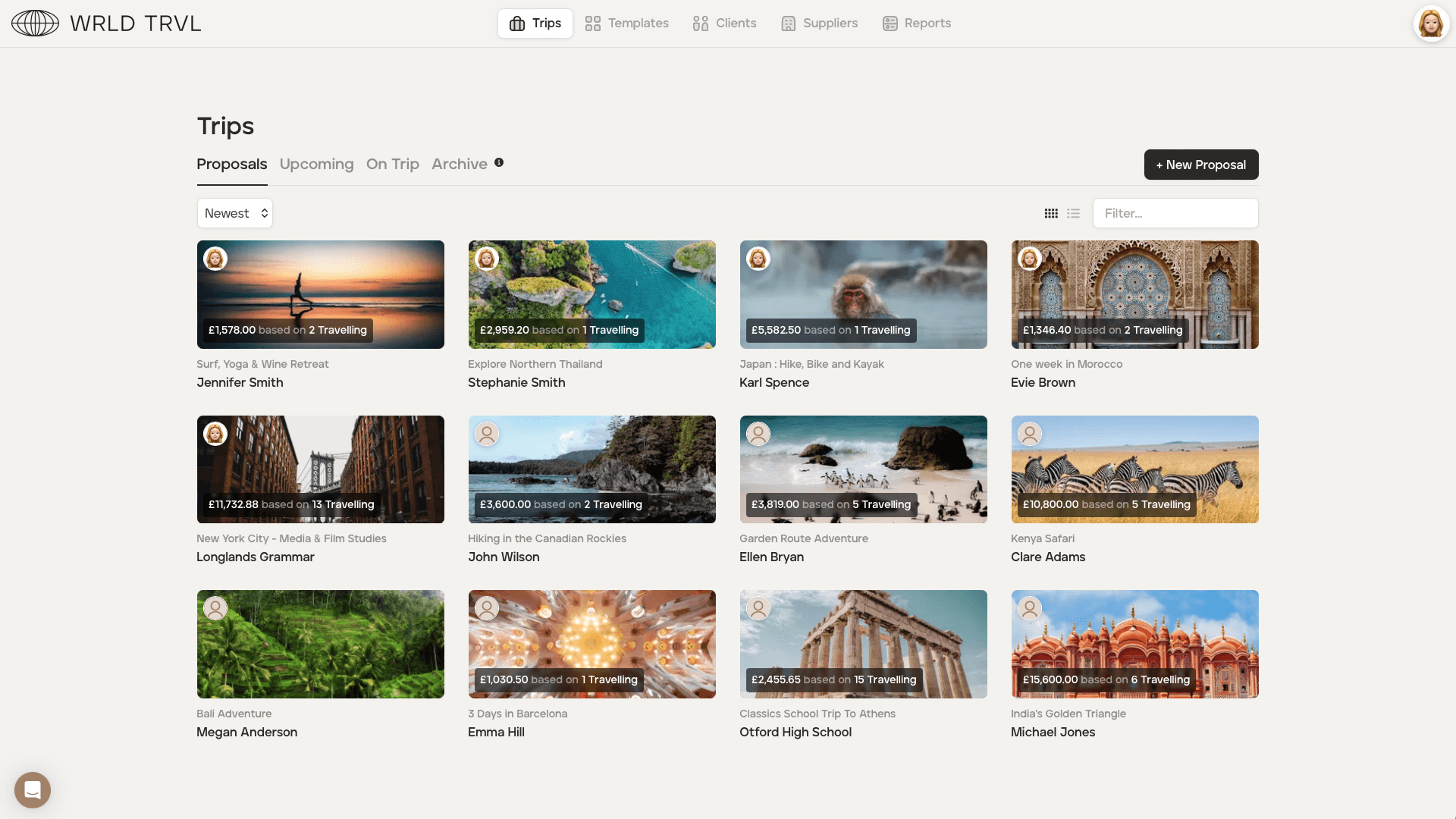 Bespoke Itineraries