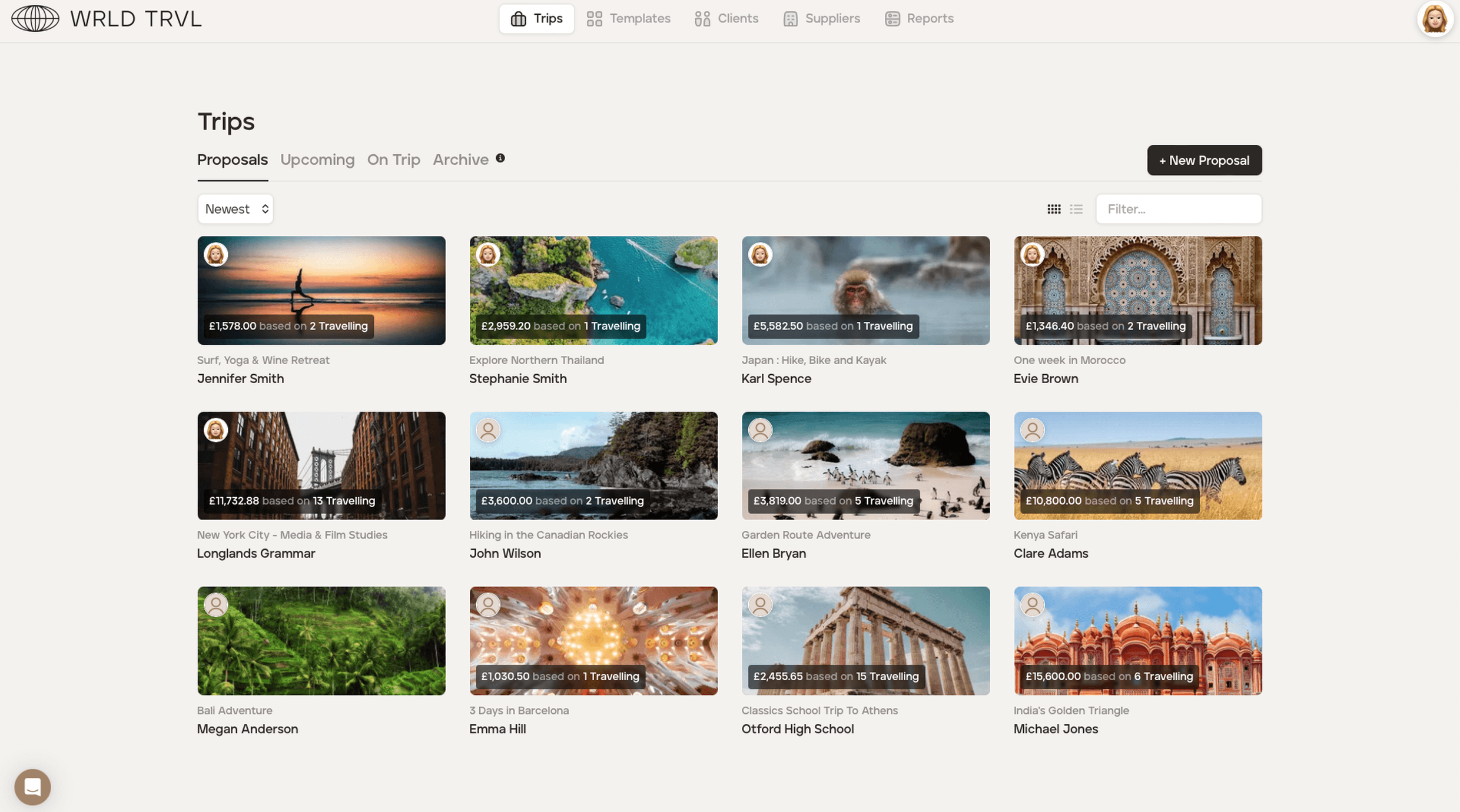 Bespoke Itineraries